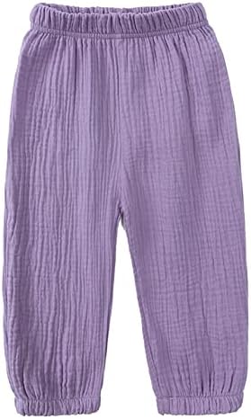 Perfect Fit Cotton Pants for Kids Elastic Waist for Daily Wear