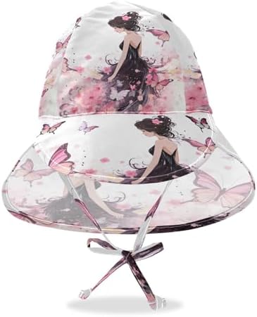 J JOYSAY Pink Butterfly Toddler Hat