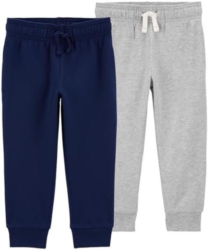 Carters Toddler Boys 2-Pack French Terry Active JoggersPants