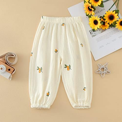 Boys Toddler Cotton Love Floral Pants