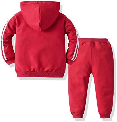 FAXSON Toddler Boys Girls Cotton Printed Striped Basketball deduced Set