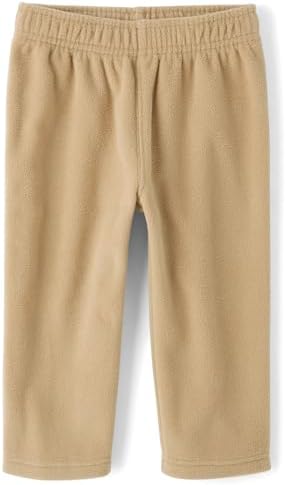 The Childrens Place Baby Toddler Boys Warm Fleece Pull on Pants
