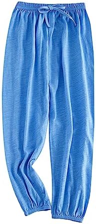 Machine Washable Soft Slub Cotton Harem Pants for Babies 2-12