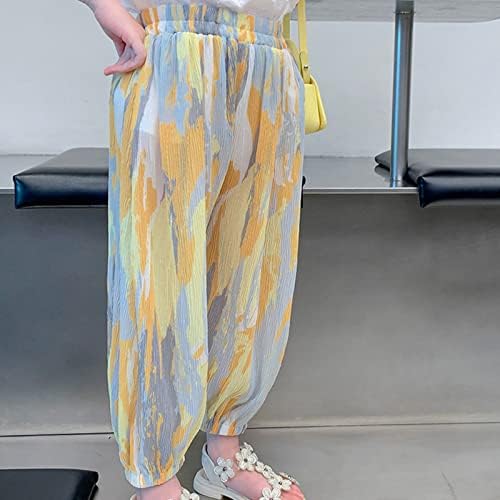 Adorable Tie-Dye Harem Pants for Toddler Boys Elastic Waist