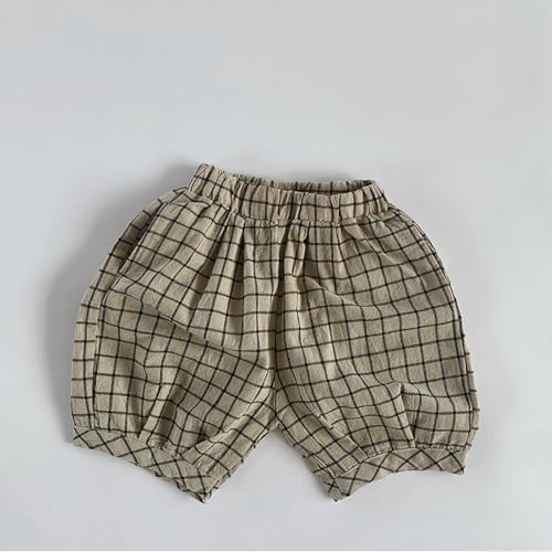 Splash of Stripe Boys Checked Cotton Pants