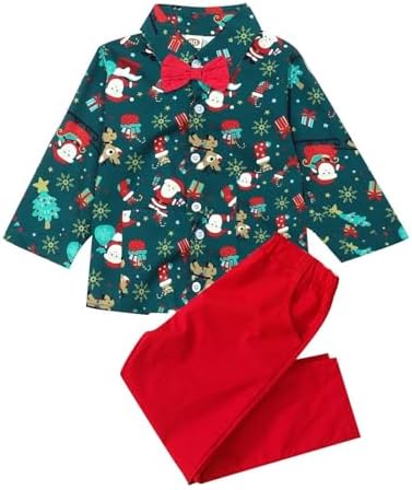 Patchwork Baby Outfit Autumn Christmas