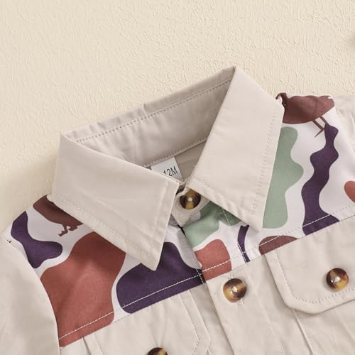 Mobbdow Toddler Boy Duck Camo Hunting Outfit