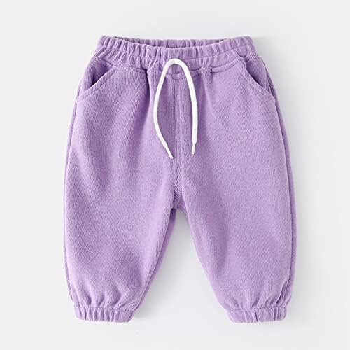 Baby Soft Elastic Waist Cotton Harem Pants for Boys Girls Toddler