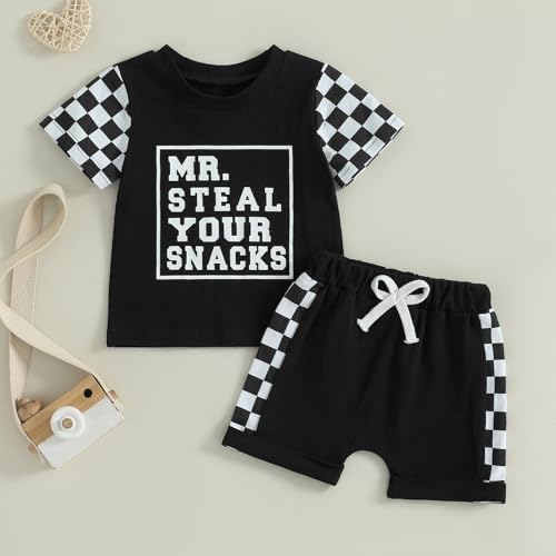 BeQeuewll 4th of July Baby Boy Outfit I Dig