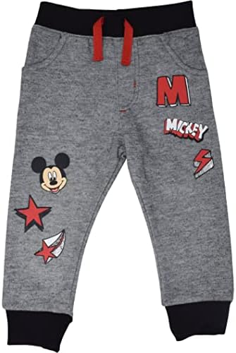 Sparkling Mickey Simba wears Vivid Crisp Disney Pants for Kids