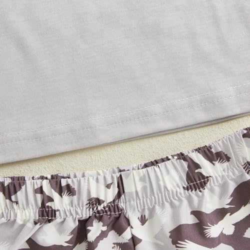Cute Little Baby Mallard Duck Hunter T-Shirt Shorts Set