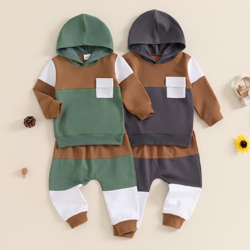 infant boys fall winter outfit set