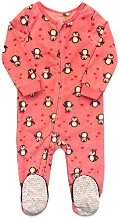 Royal Boys Cozy Fleece Non-Slip Sleepers for Babies and Toddlers