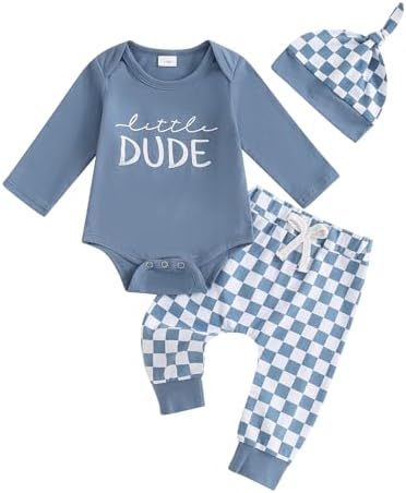 ZAXARRA Newborn Baby Boys Fall Outfits Set