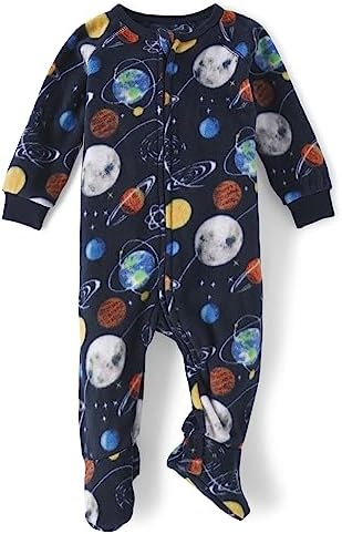 TheChildrensPlace Planets Microfleece Pajamas Robes