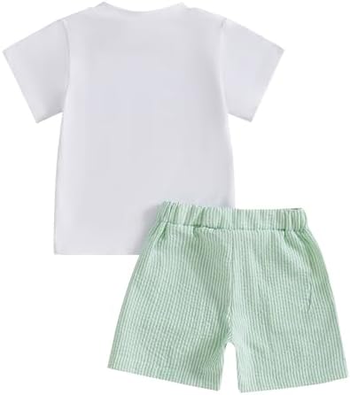 Toddler Baby Boy Golf Outfit 2Pcs Summer Set 1