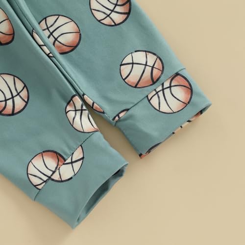 Perfect Basketball Start New Romper Pants Set for Little Boys