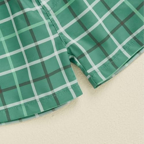 Plaid Answers toddler boys set