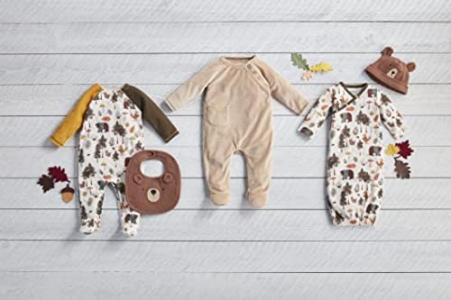 Mud Pie Baby-Boys Forrest Sleeper With Bib Set