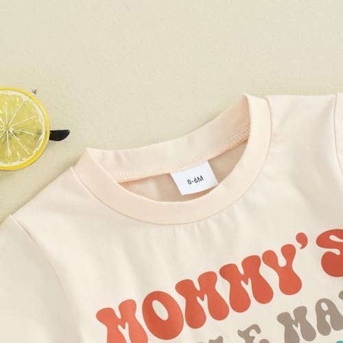 WSBVNS Infant Boys Summer Letter Print Set