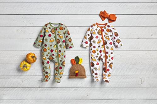 Mud Pie Baby Boys Turkey sleeper