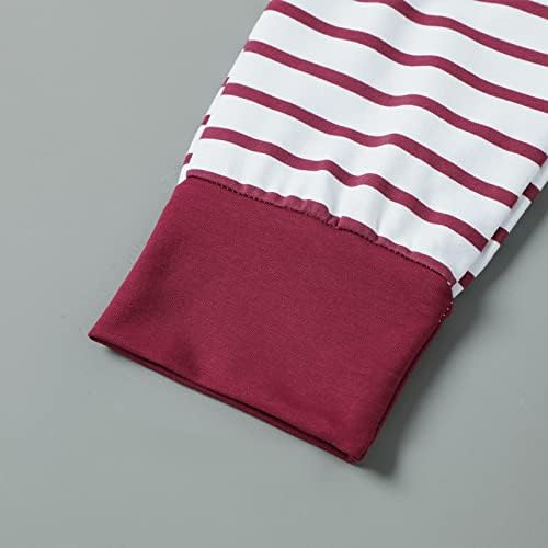 Fall Striped Pullover Tank