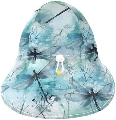 J JOYSAY Custom Cute Pink Pigs Blue Baby Sun Hat UPF 50