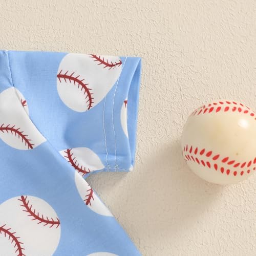 Baseball Outfit Set for Toddler Boys Cotton Soft Comfortable