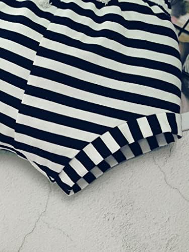 Venjoe Baby Boys Striped Drawstring Bloomers