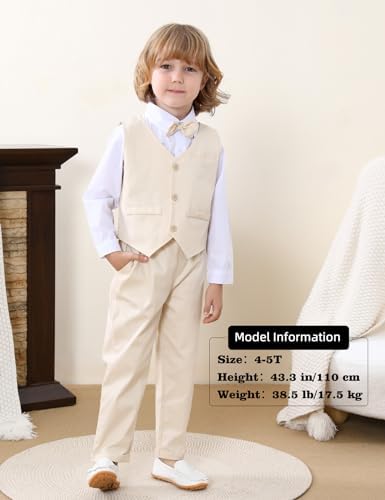 AJ Design Toddler Boys Formal Outfit