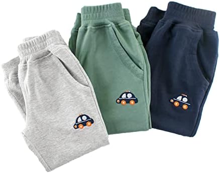 Bright Soft 100 Cotton Toddler Boys Sweatpants
