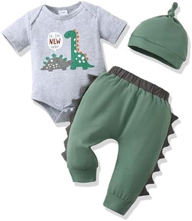 Newborn Baby Boy Clothing Set - Cute Stylish - 0-12 Months