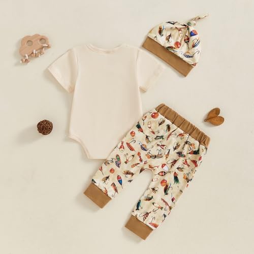 Fishing Fun Newborn Romper Set