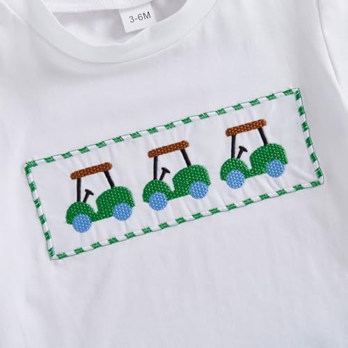 Toddler Baby Boy Golf Outfit 2Pcs Summer Set 1
