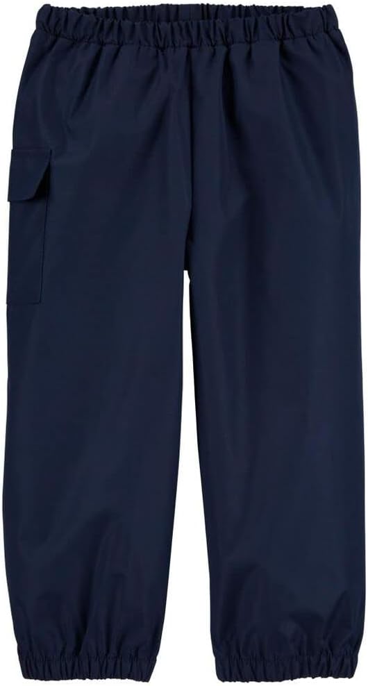 OSHKOSH BGOSH Boys Trail Rain Printed Pant with Cinched Cuffs and Side Pocket