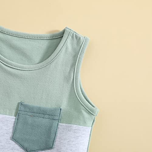 Cozy Waffle Sleeves Toddler Boys Clothing Set - Stylish Summer Outfit for Kids