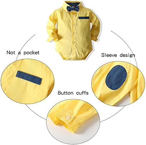 Kimocat Baby Boys Clothes Sets for 0-3 Years