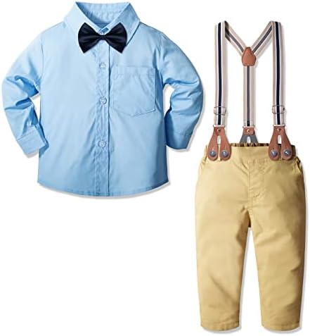 Yilaku Toddler Boys Casual Outfit Set