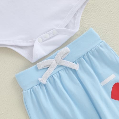 Happy Mothers DayFirst Mothers Day Set with Romper Pants hat for Infants