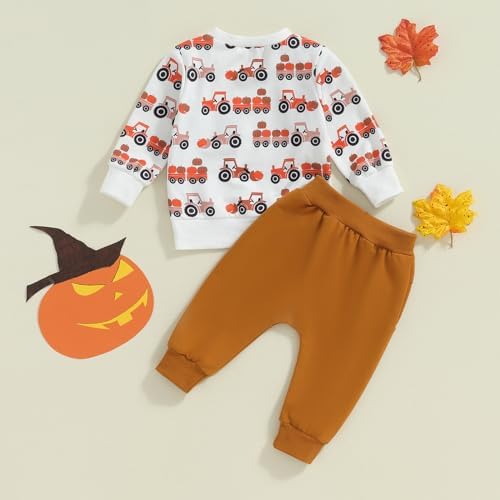 Kaipiclos Toddler Boy Fall Watch Knit Sweater Set