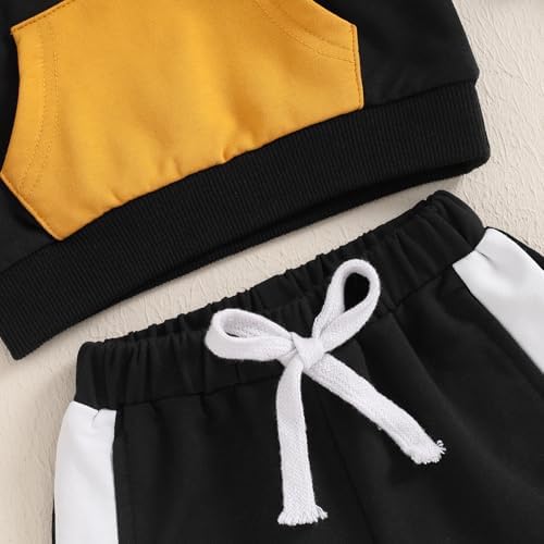 BemeyourBBs Toddler Boy Outfit Hoodie Svens