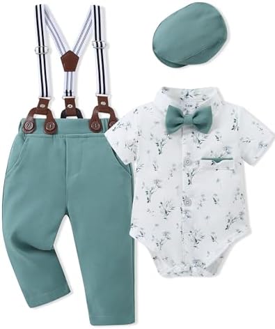 Baby Boy Suit 3-24M Gentleman Outfit Set