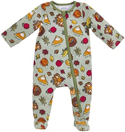 Mud Pie Baby Boys Turkey sleeper