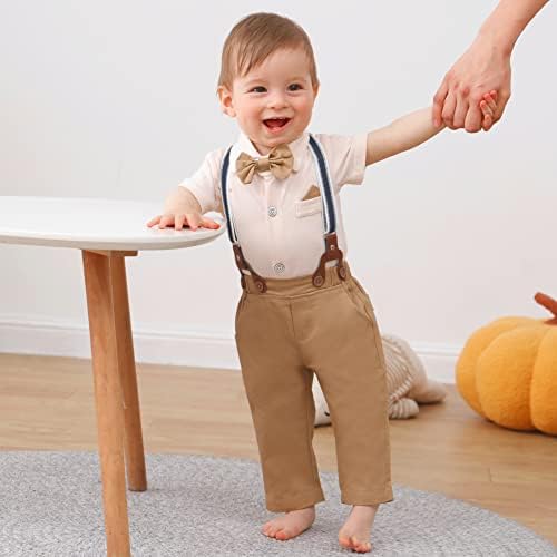 Stylish Baby Boy Wedding Outfit -Comfortable Versatile for Babies 0-18M