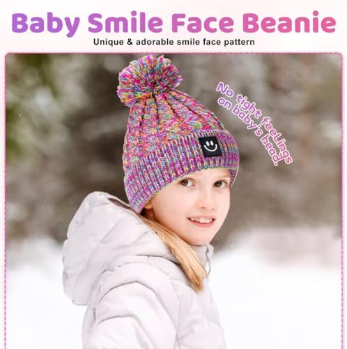 Hispeka Baby Beanie Hat 3-Piece Set