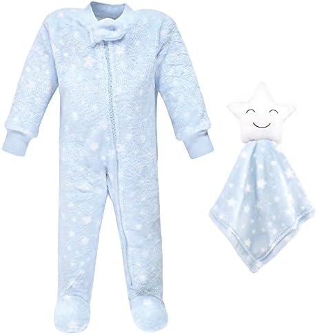 Hudson Baby Secure Sleep Blanket for Baby Girls
