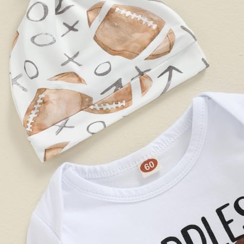 SAYOO Baby Boy Football Outfit Perfect Sunday Choice