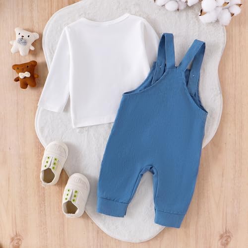 Preemie Bearpermit Child Outfit T-Shirt Pants Set with Soft Fabric