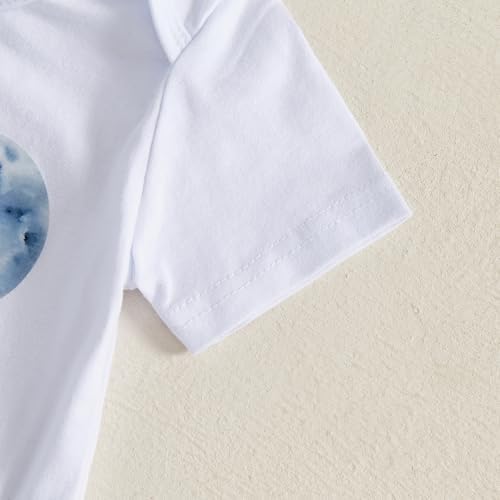 Bagilaanoe Baby Boy Half Birthday Outfit Space Theme