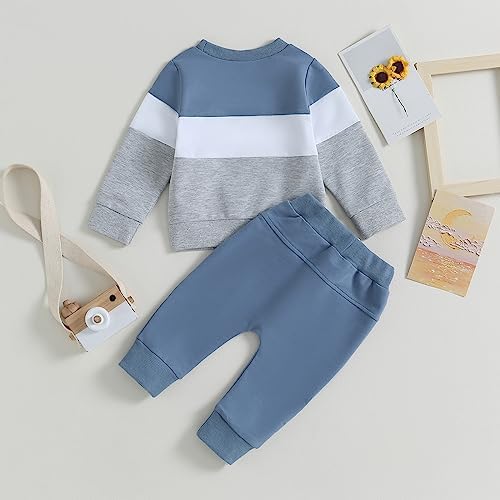 Keep them warm yet stylish - toddlers boys fall winter outfit set